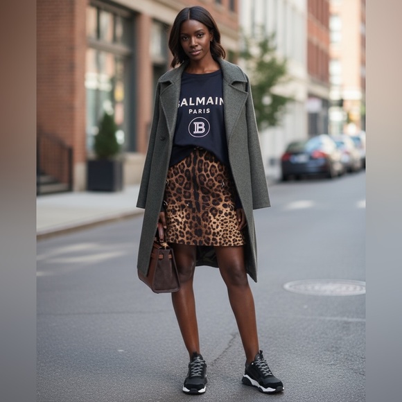 NWT A.P.C Bakerstreet Wool Belted Jacket Coat Dark Gray Size S - Picture 5 of 16